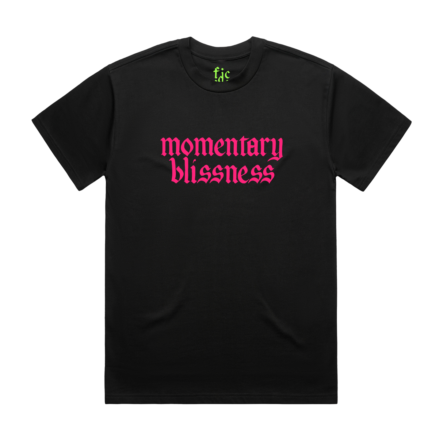 Momentary Blissness Black T-Shirt