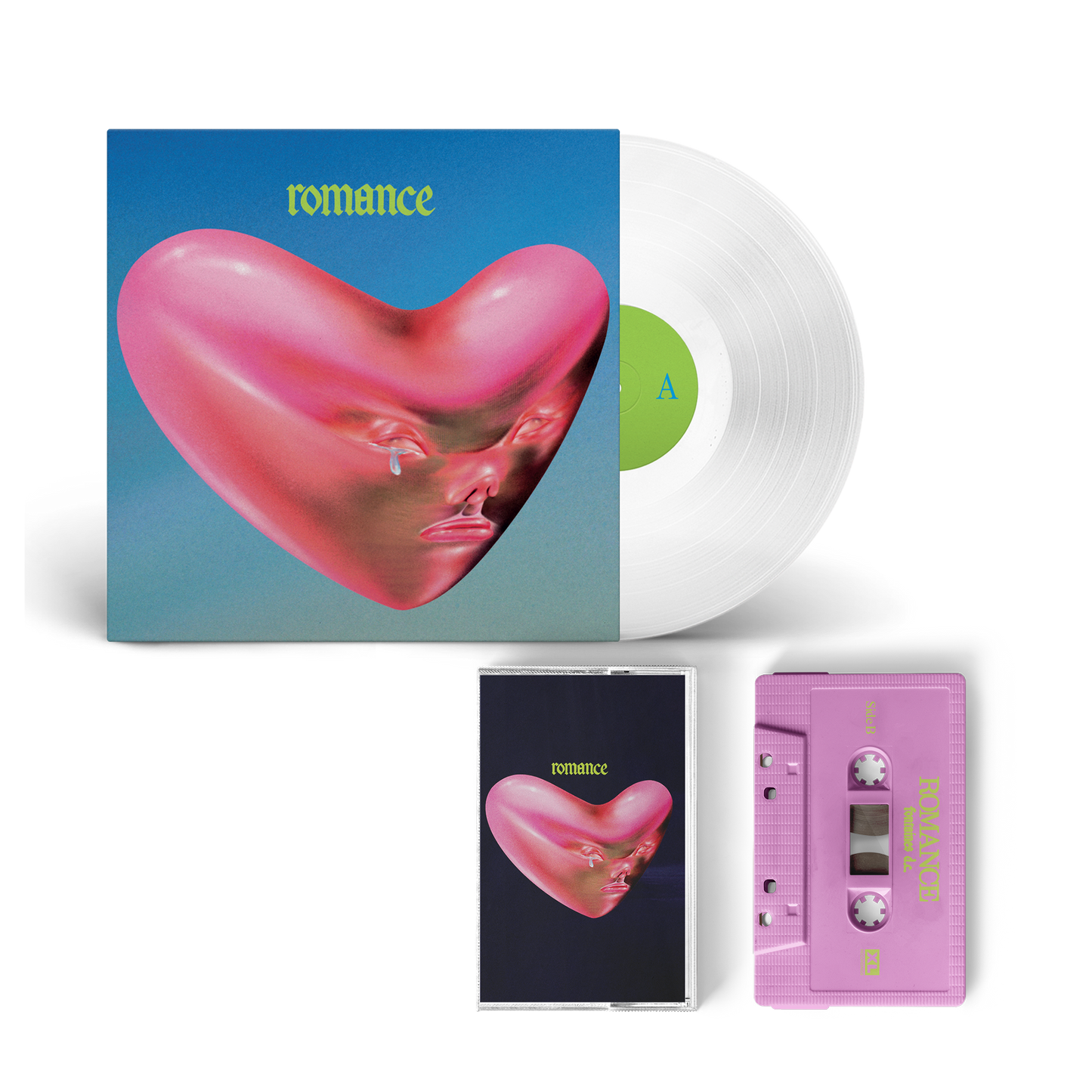 Romance Clear LP & Alternative Art Cassette Bundle