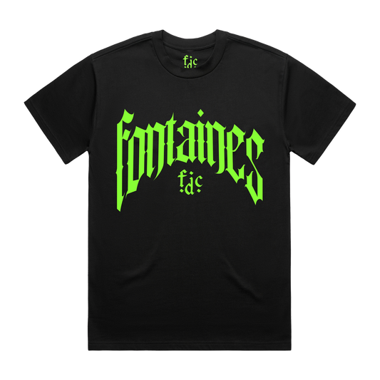 Fontaines D.C. EU Tour Black T-Shirt