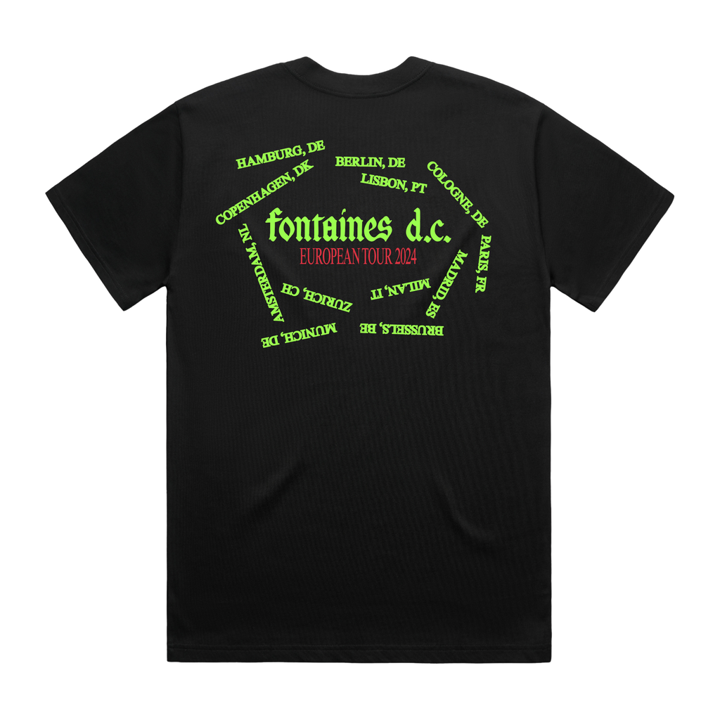 Romance EU Tour Black T-Shirt