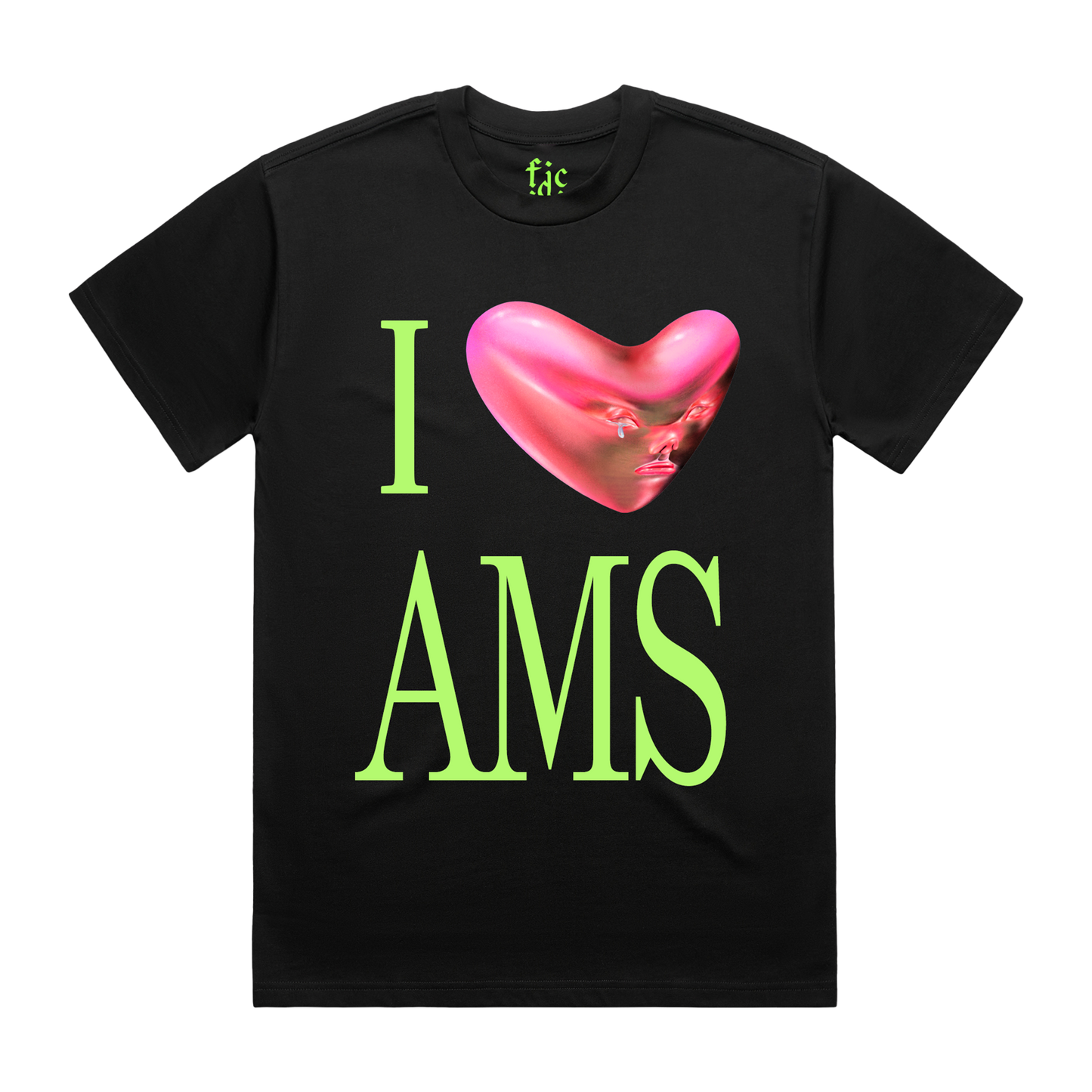 I Heart AMS Black T-Shirt