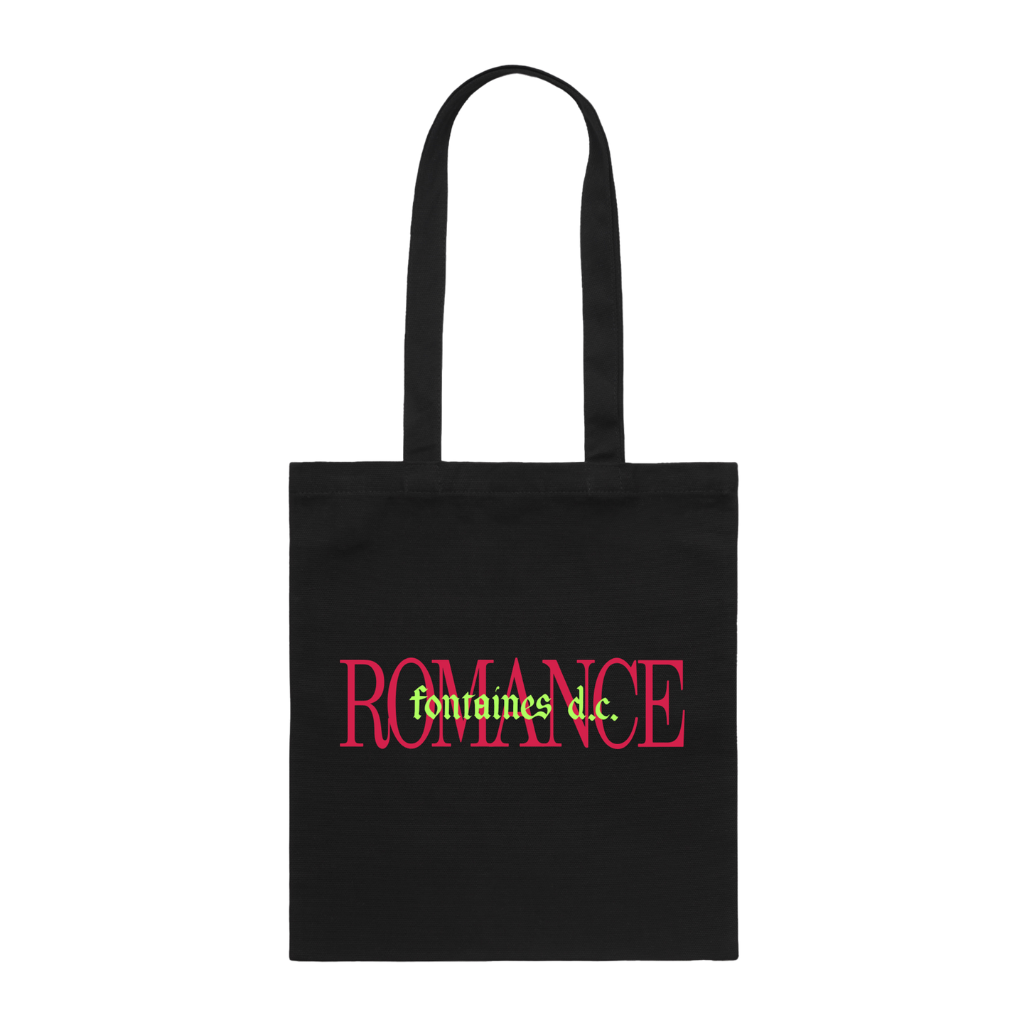 Romance Black Tote Bag