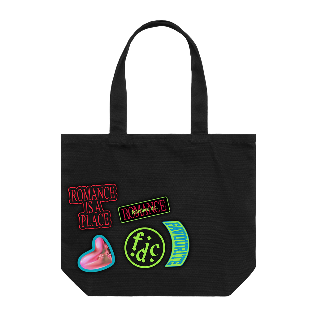 Deluxe Romance Patch Tote Bag