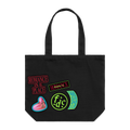 Deluxe Romance Patch Tote Bag