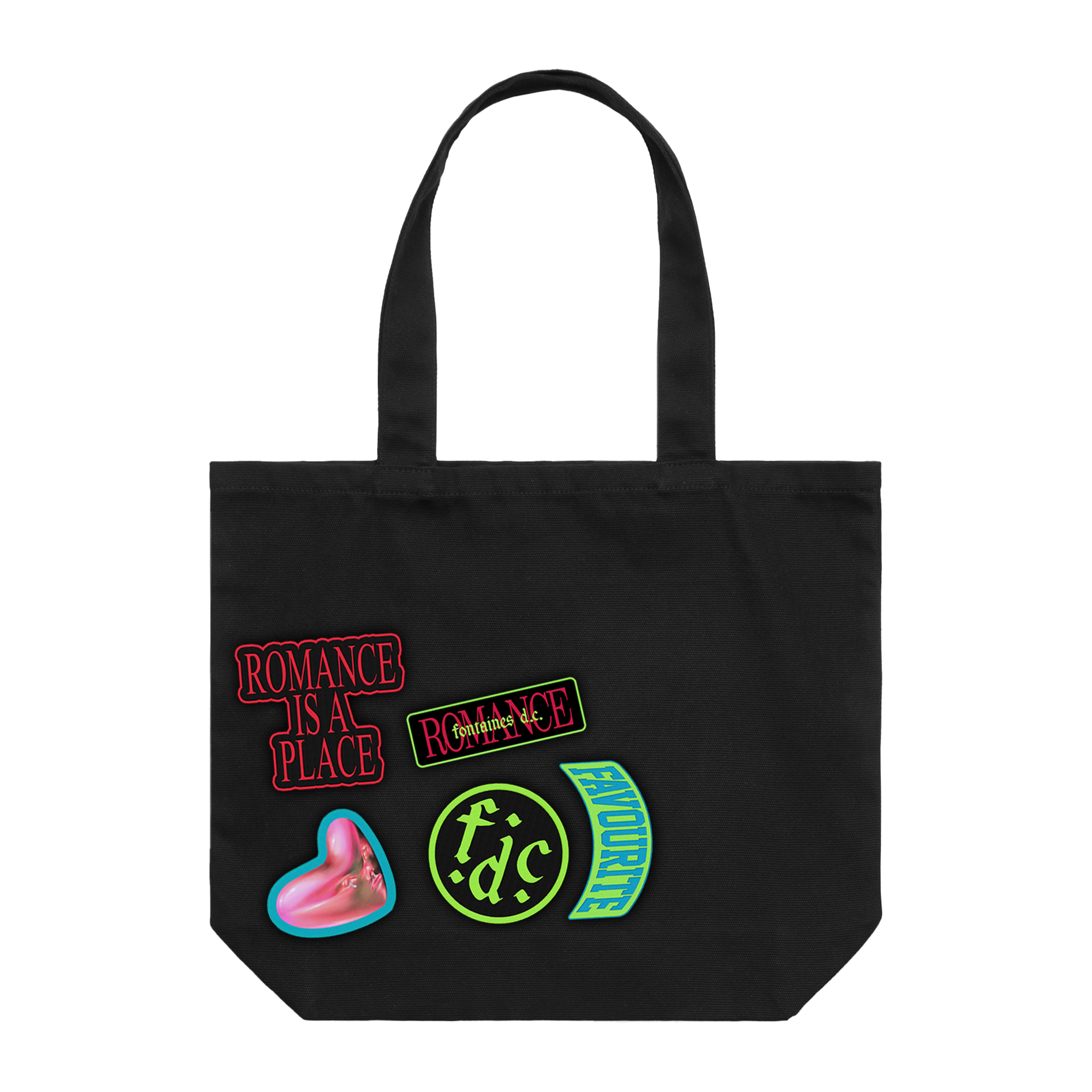 Deluxe Romance Patch Tote Bag