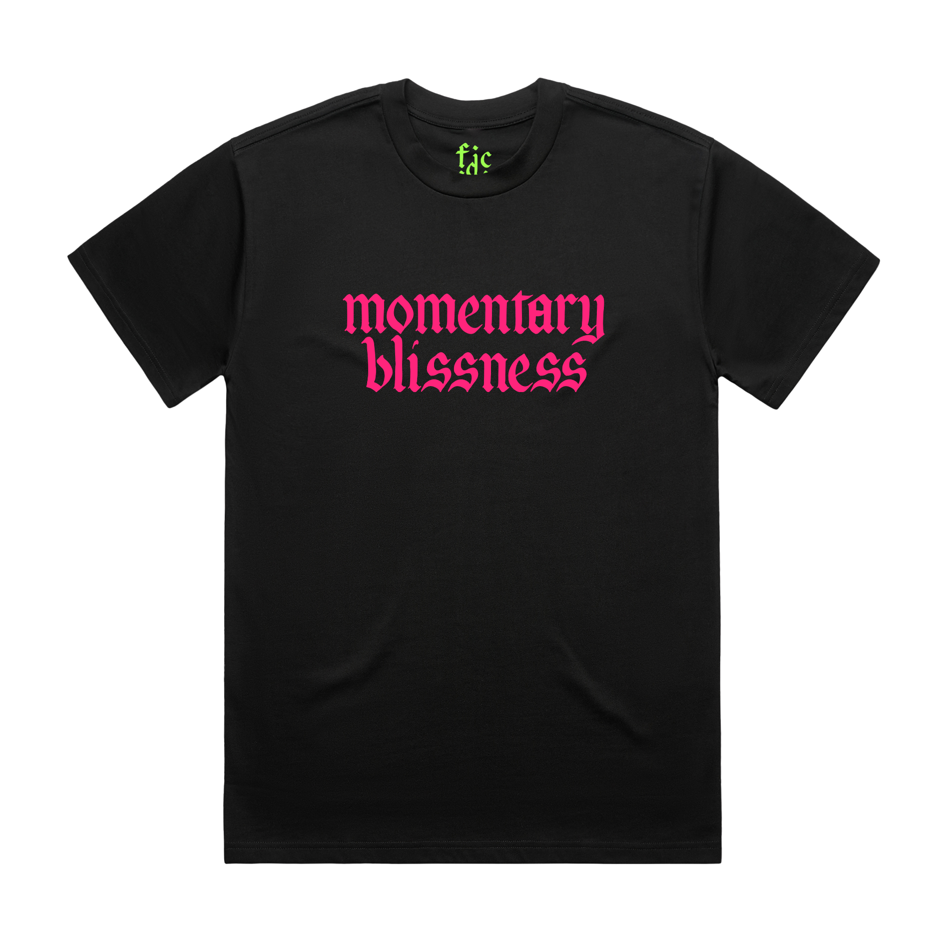 Momentary Blissness Black T-Shirt